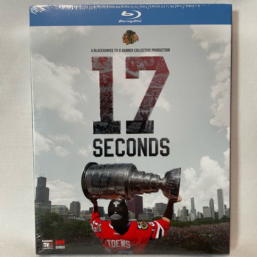 "17 Seconds" Blu-Ray - Chicago Blackhawks NHL Stanley Cup Champions New/Sealed